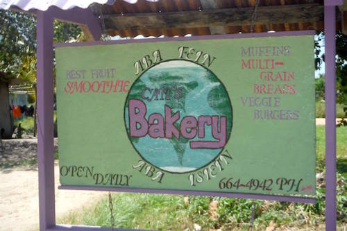 Caitlin's Bakery in Hopkins, Belize