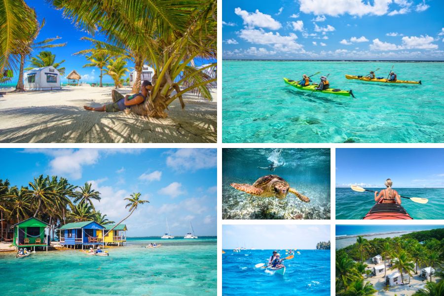 Paradise Islands - Tobacco Caye and Glover's Reef Belize