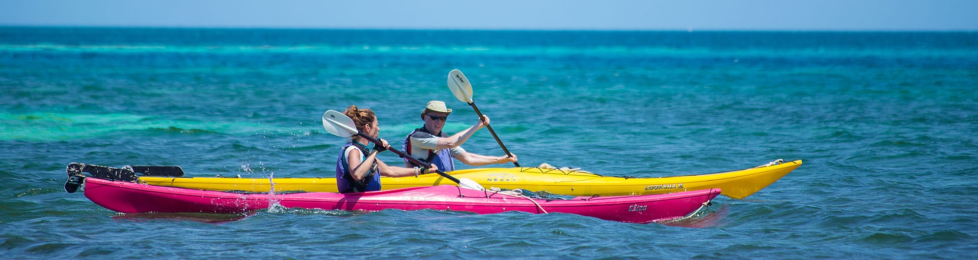 Sea Kayak the Belize Barrier Reef
