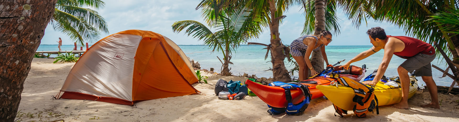 Sea Kayak Camping in Belize - Kayak Rentals in Belize