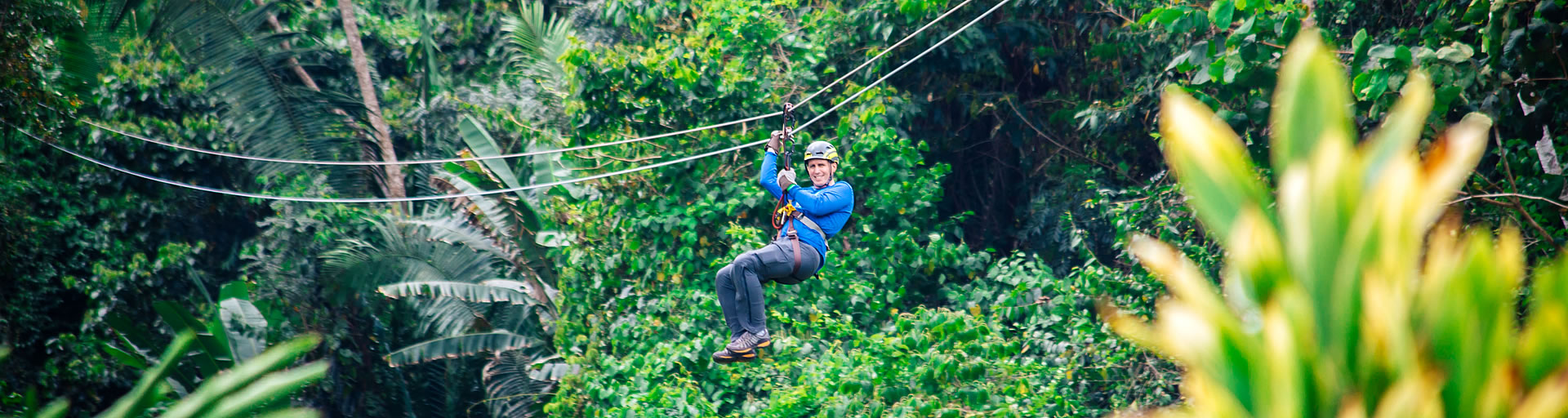 Zipline at Bocawina Rainforest Resort