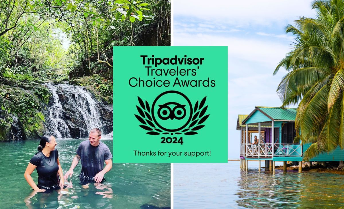 Bocawina Rainforest and Tobacco Caye Paradise receive TripAdvisor Travelers choice award 2024