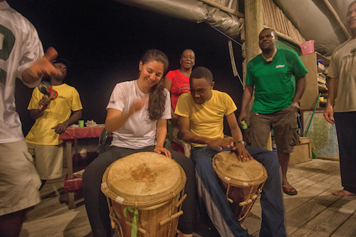 Traditional Garifuna Drumming