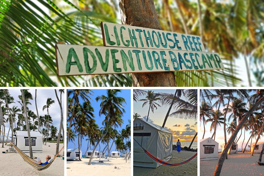 Lighthouse Reef Basecamp on HalfMoon Caye 