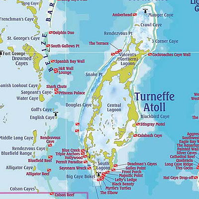 Turneffe Islands Dive Sites