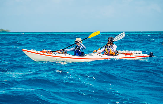Double Sea Kayak in Belize