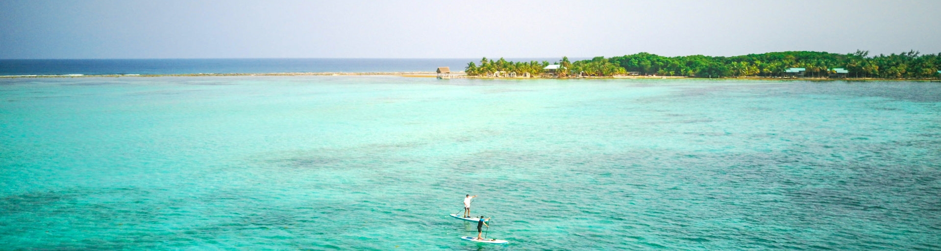 paddling around Belize adventure basecamp