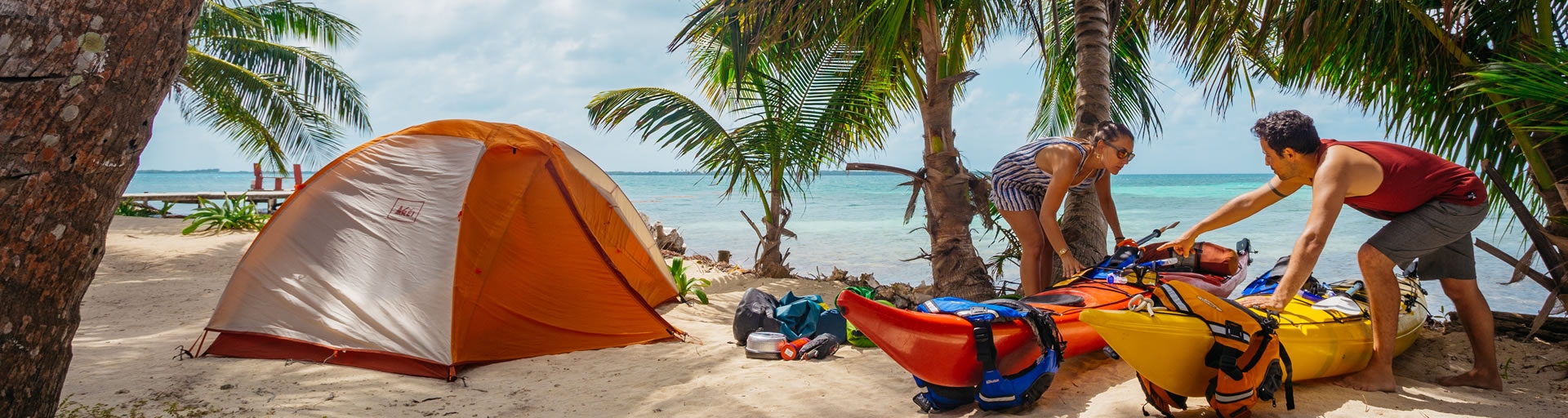 Sea Kayak Camping in Belize