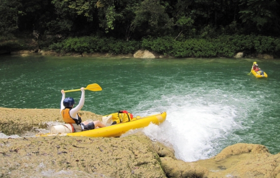 Paddling the Moho River